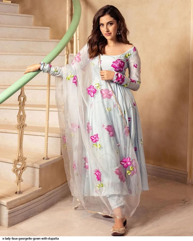 Georgette Dupatta in Aamadi