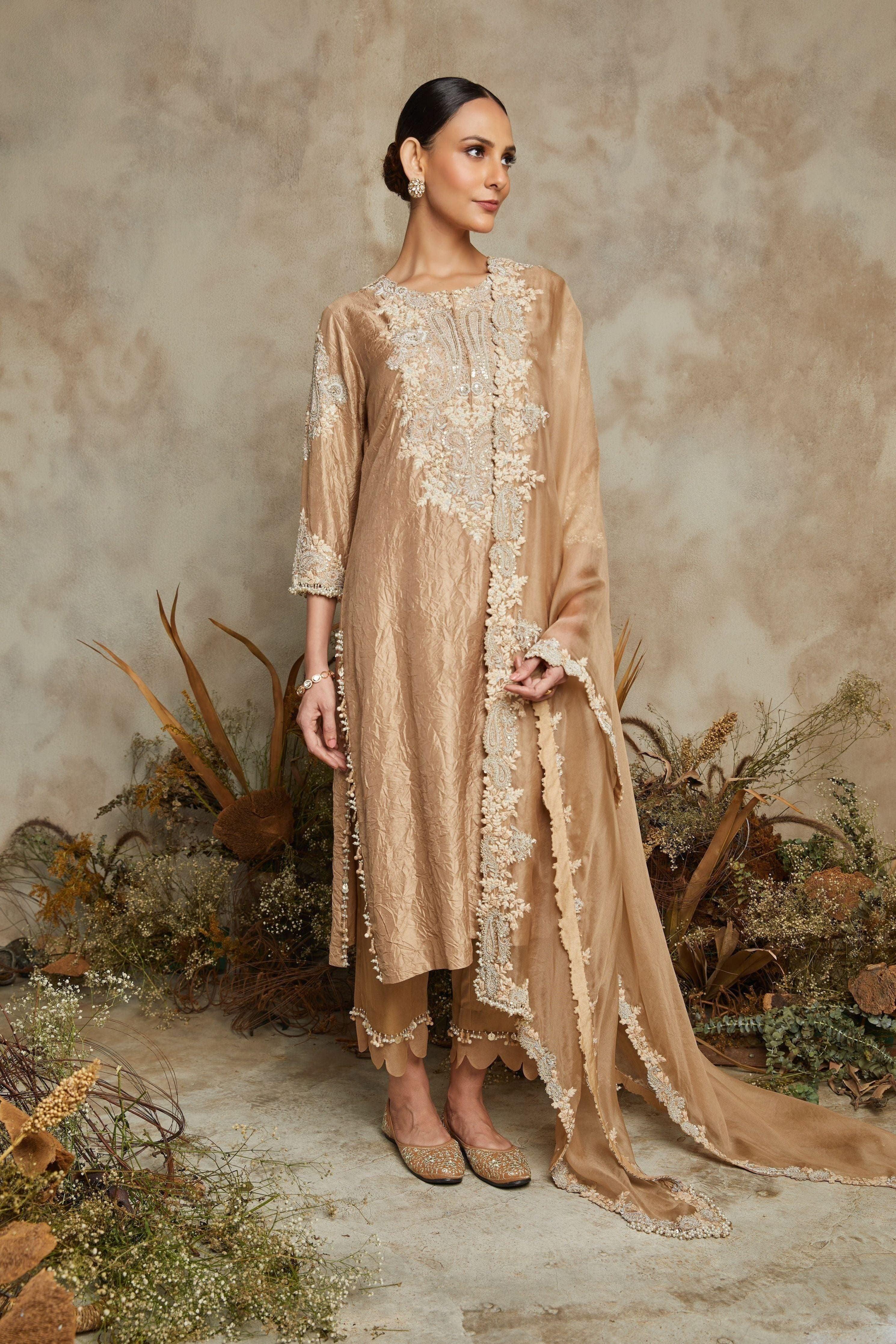 Crushed Chiffon Dupatta in Abdu Rahiman Nagar