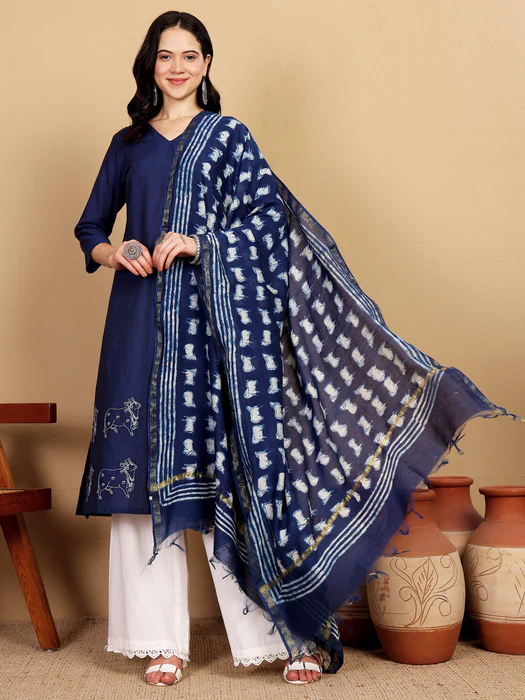 Chanderi Silk Dupatta in Abdu Rahiman Nagar