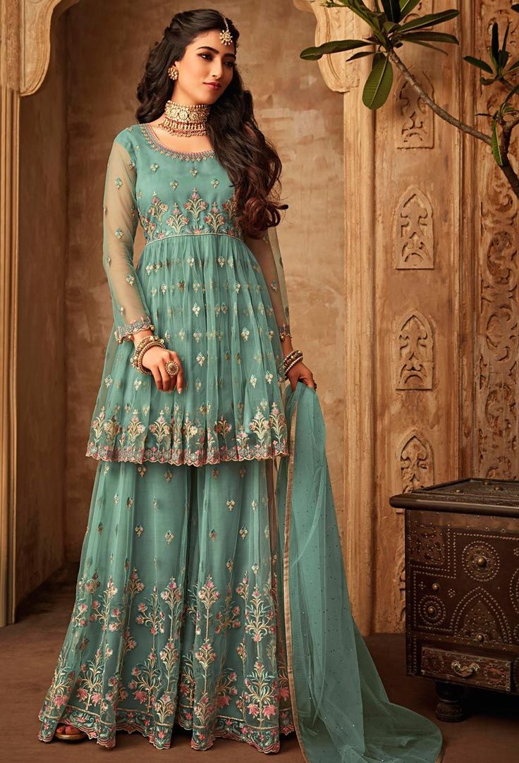 Gharara Unstitched Suit Fabric in Abdu Rahiman Nagar