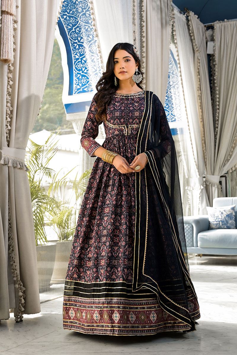 Bridal Anarkali Unstitched Suit in Abdu Rahiman Nagar