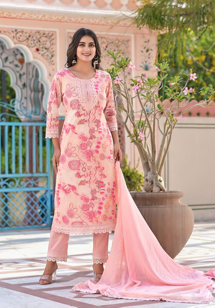 Printed and Embroidered Suits in Abdu Rahiman Nagar