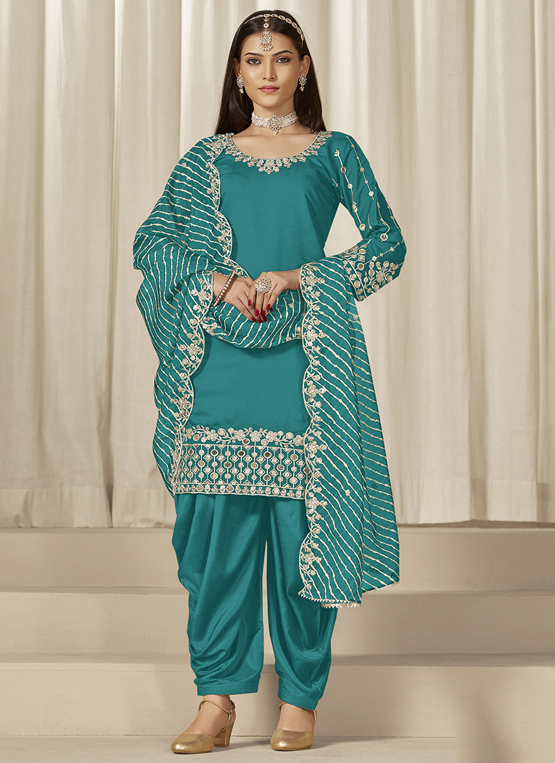 Zari Work Wedding Suits in Abdu Rahiman Nagar