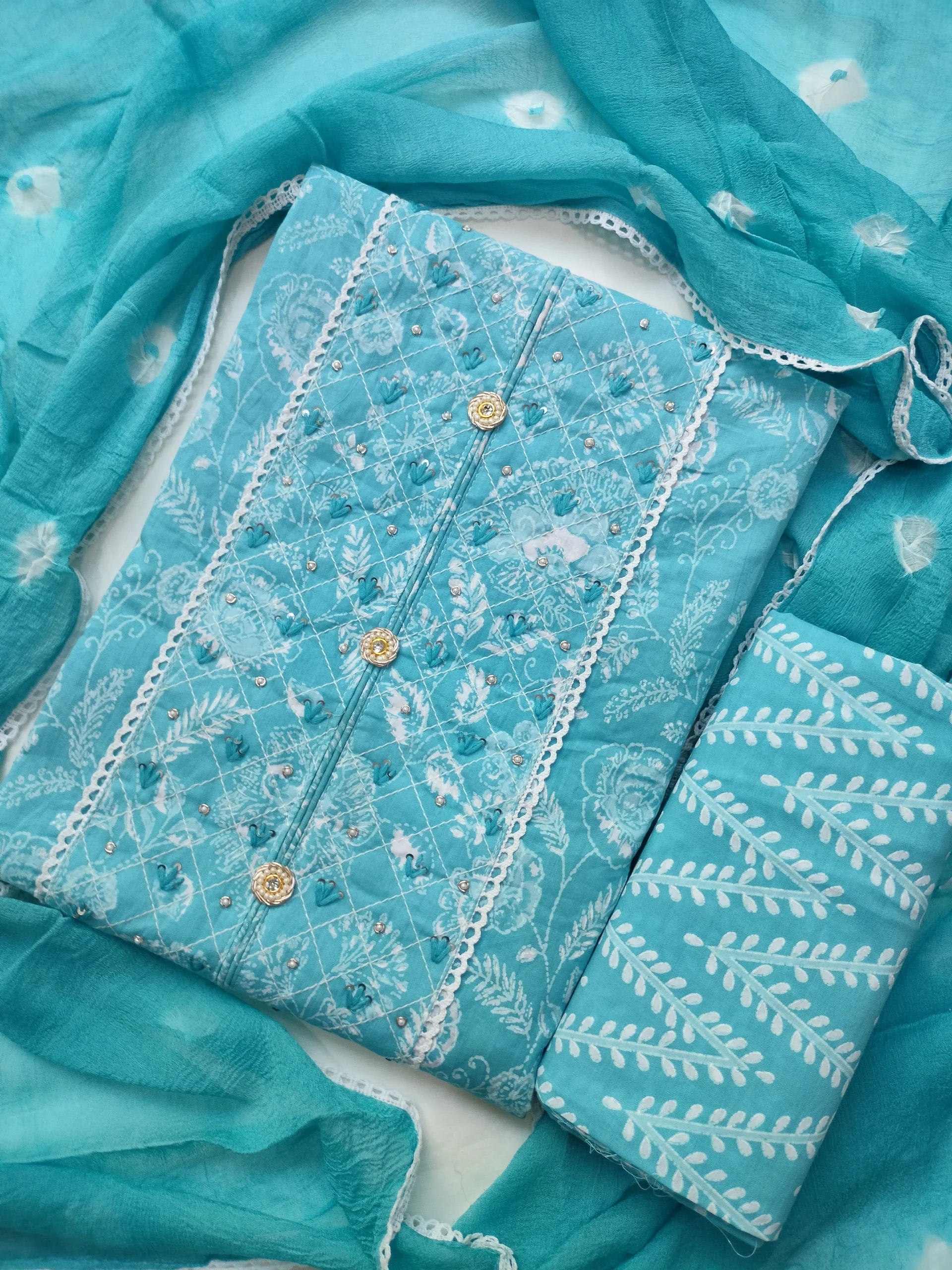 Ladies Wedding Unstitched Fabric in Abdu Rahiman Nagar