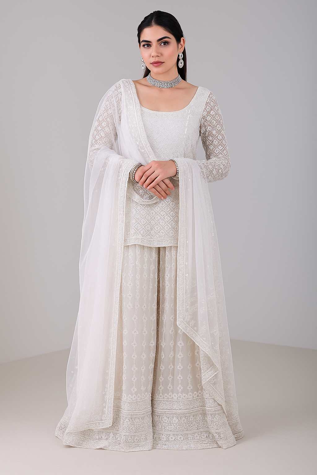 Net Cape Style Kurti in Abdu Rahiman Nagar