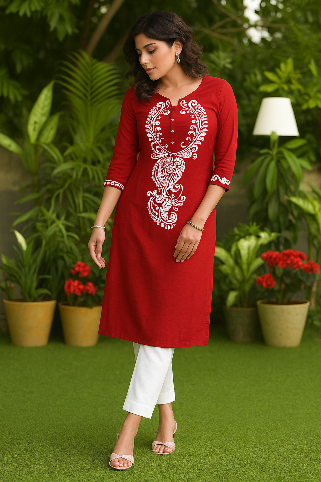Hand Painted Kurti in Abdu Rahiman Nagar