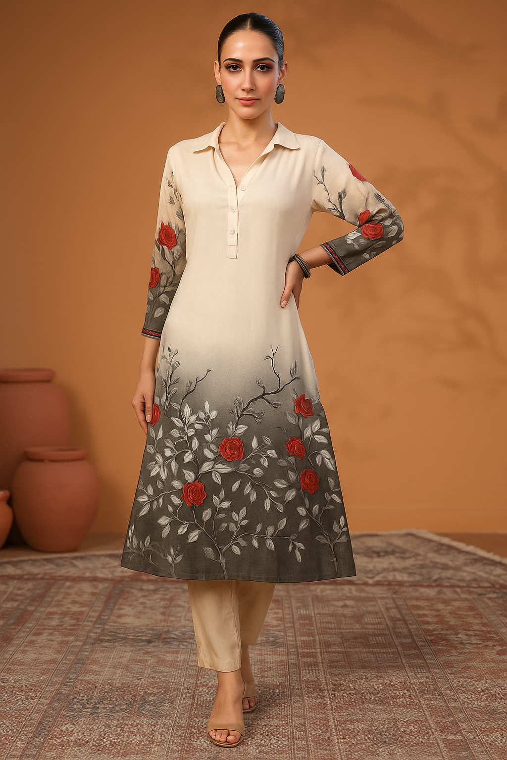 Crepe Kurti in Abdu Rahiman Nagar