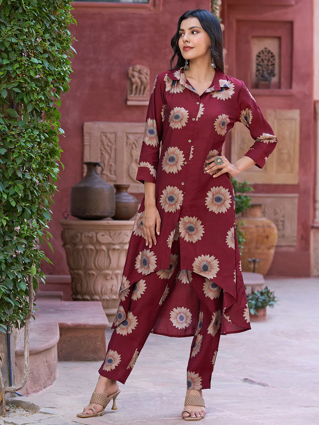 Asymmetric cut Kurti in Abdu Rahiman Nagar