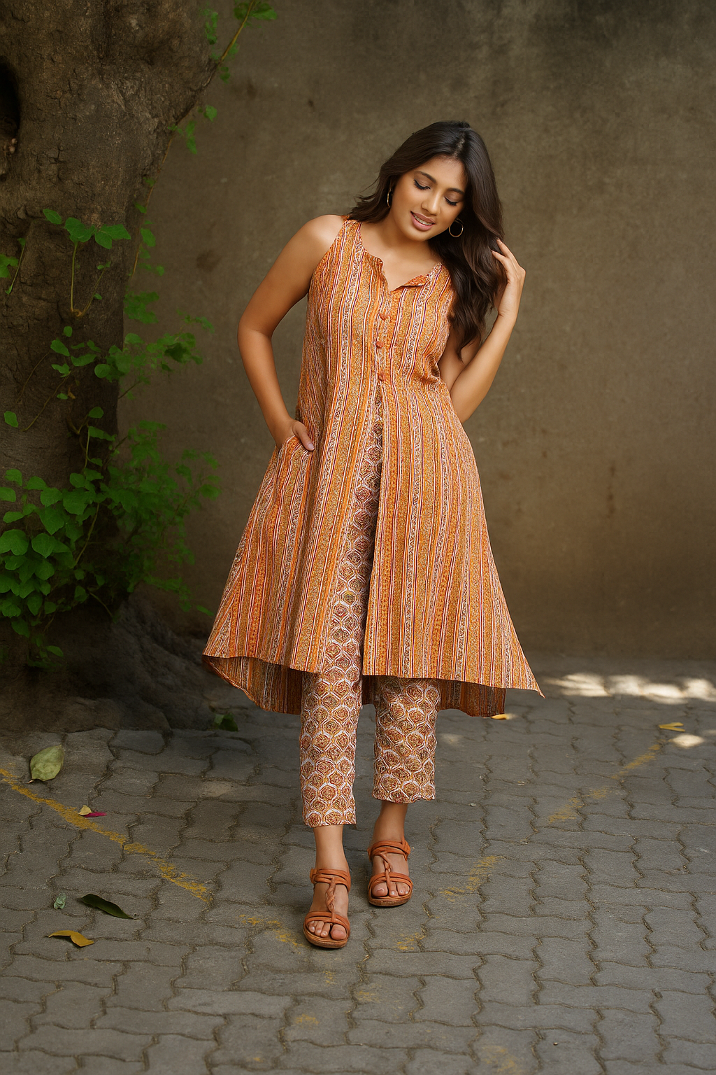 Front-short, back-long Kurti in Abdu Rahiman Nagar
