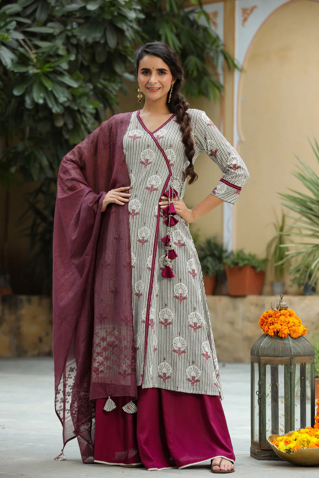 Wrap-style Angrakha Kurti in Abdu Rahiman Nagar