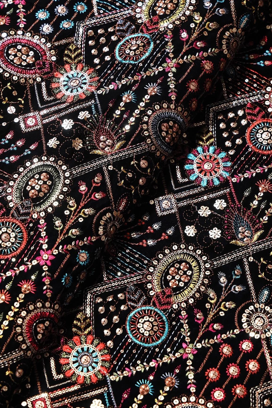 Micro Velvet 9000 Digital Printed Fabric in Abdu Rahiman Nagar