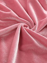 Single Tone Firozi Micro Velvet 9000 Fabric in Abdu Rahiman Nagar