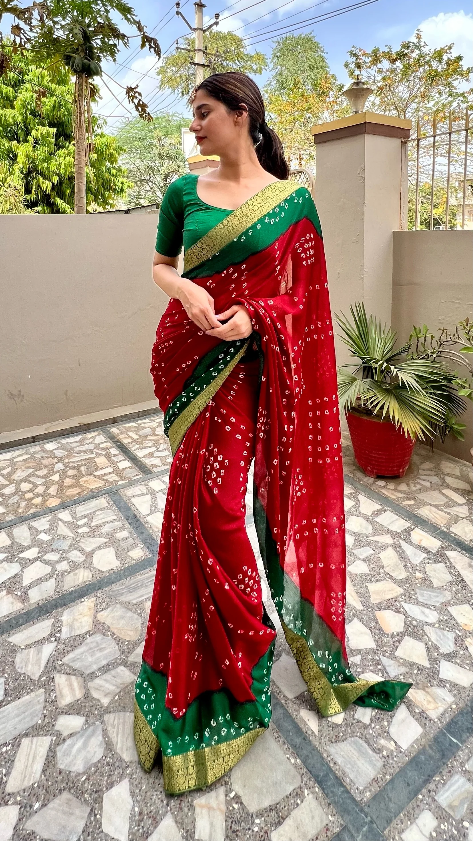 Bandhani Saree in Surat