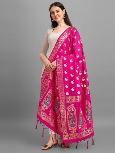 Pure Silk Banarasi Dupatta in Surat