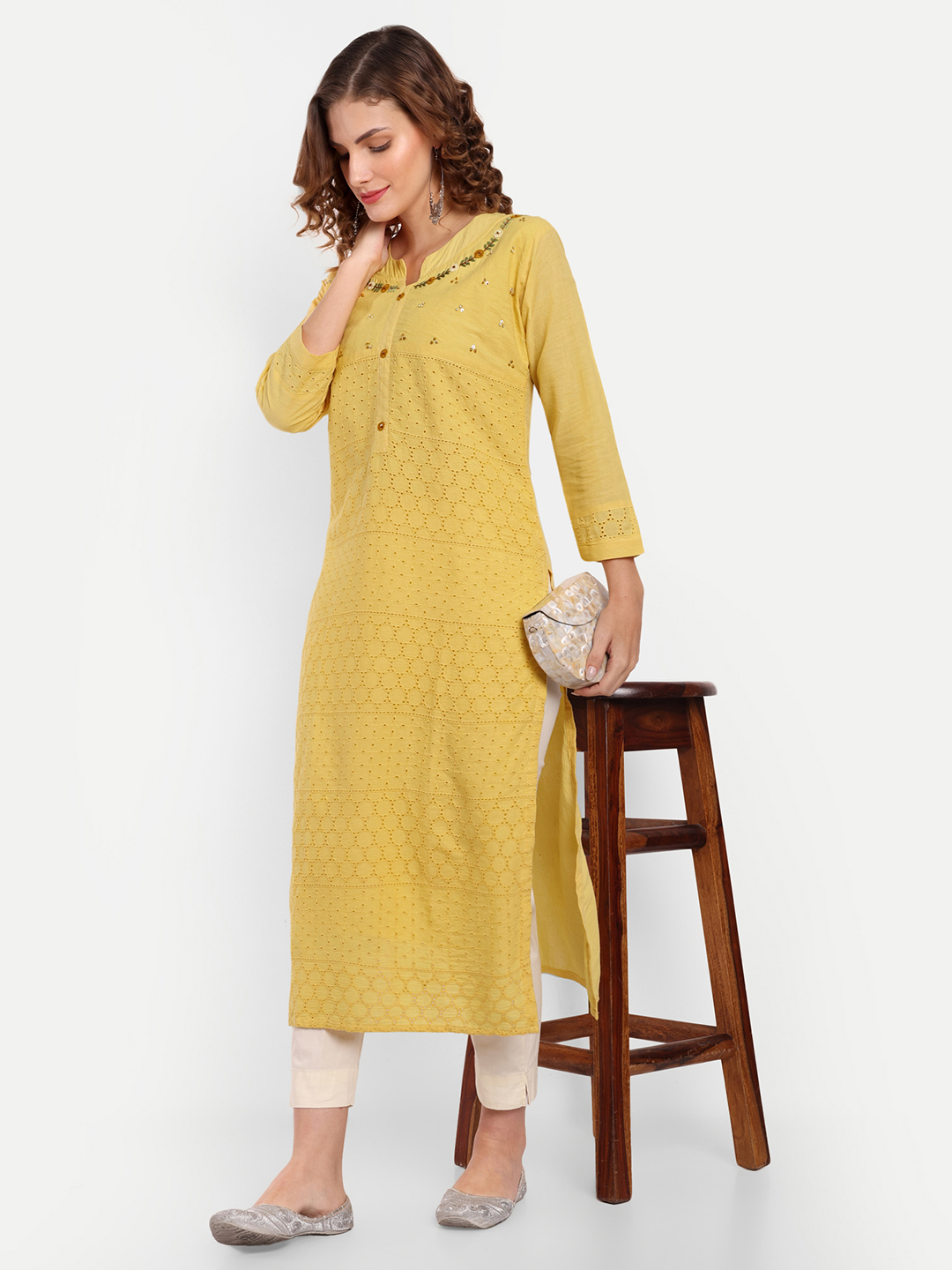 Mallika Handwork Kurti