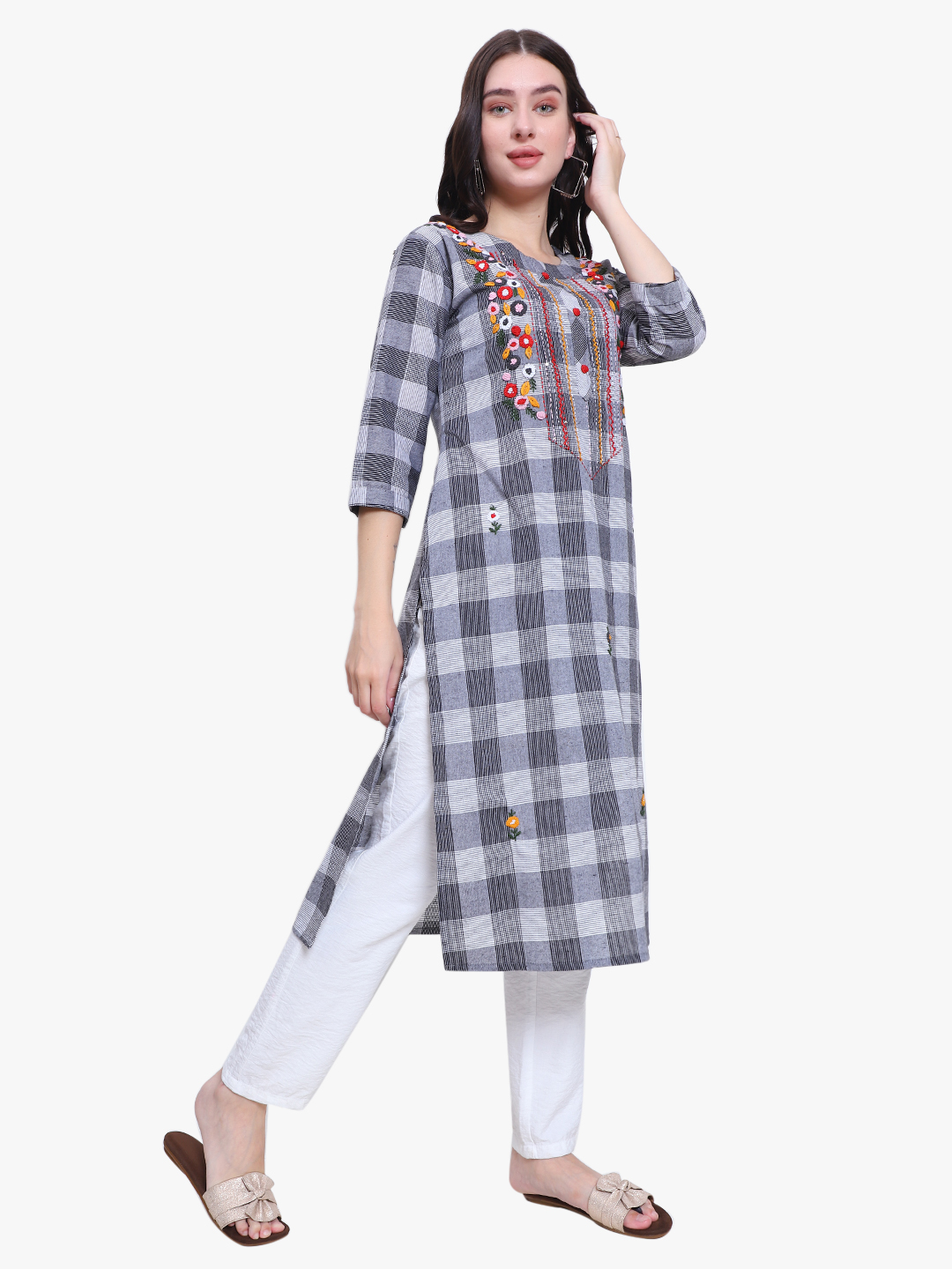 Rastogi Thread Work Kurti