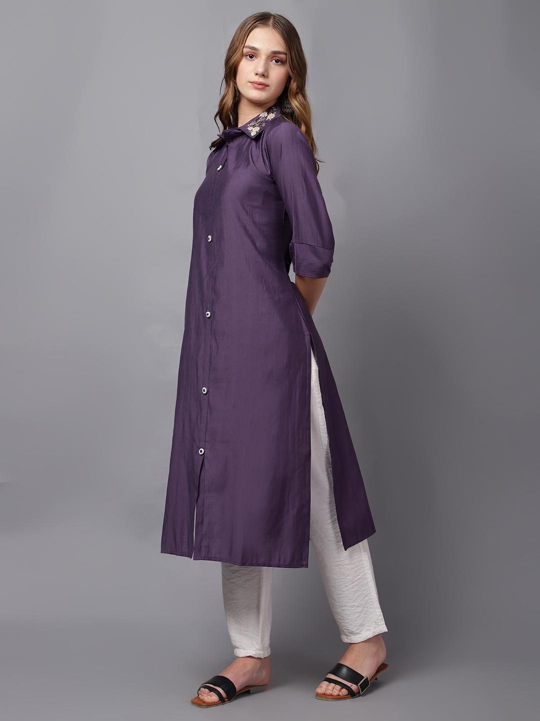 Siya Ethnic Straight-Cut Kurti