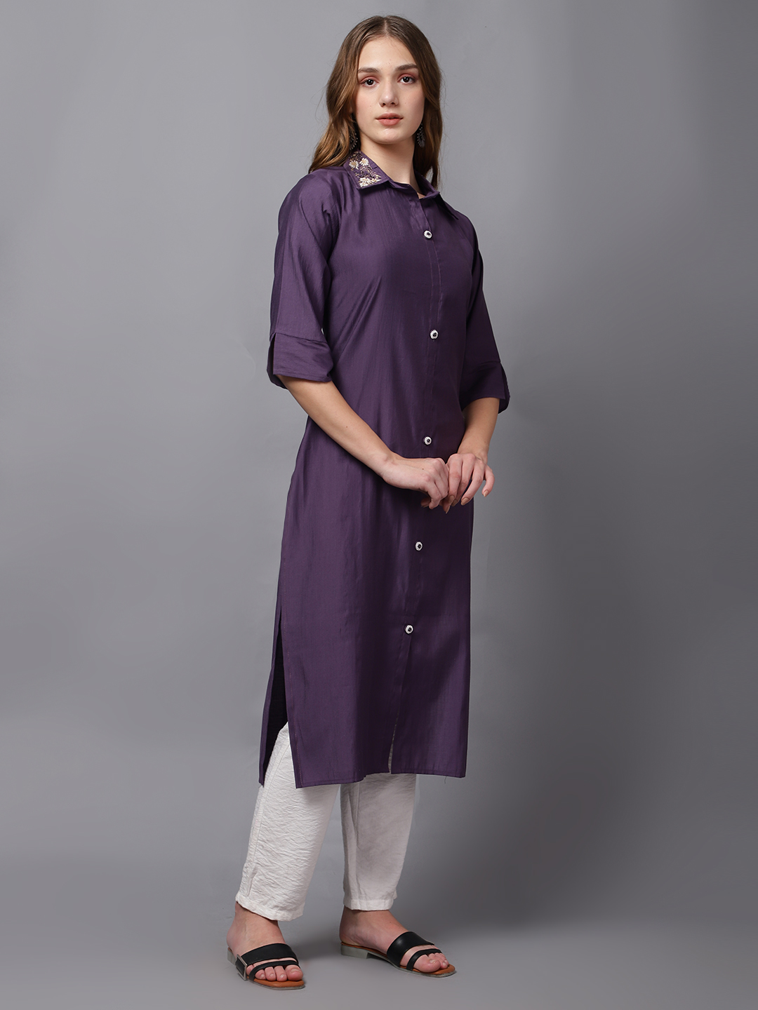 Siya Ethnic Straight-Cut Kurti