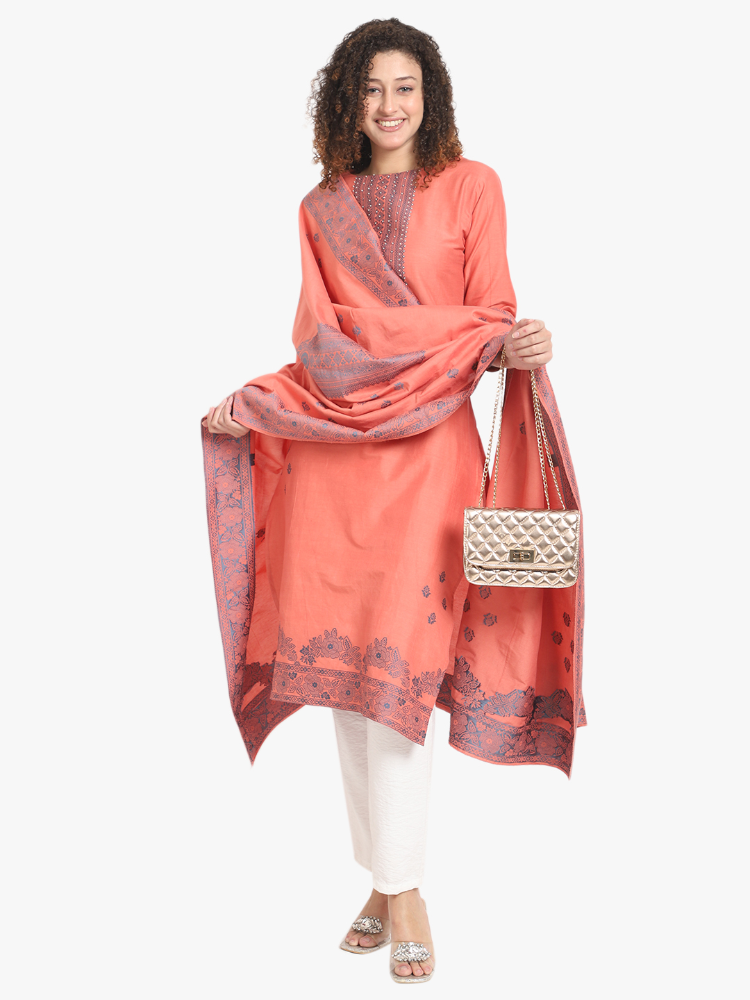 Siya Heritage Thread Work Straight Kurti
