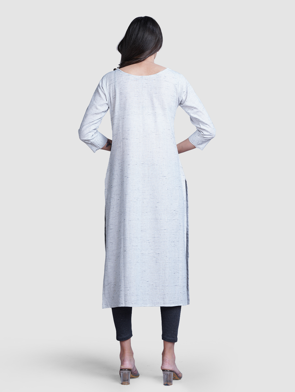 Siya Heritage Thread Work Straight Kurti
