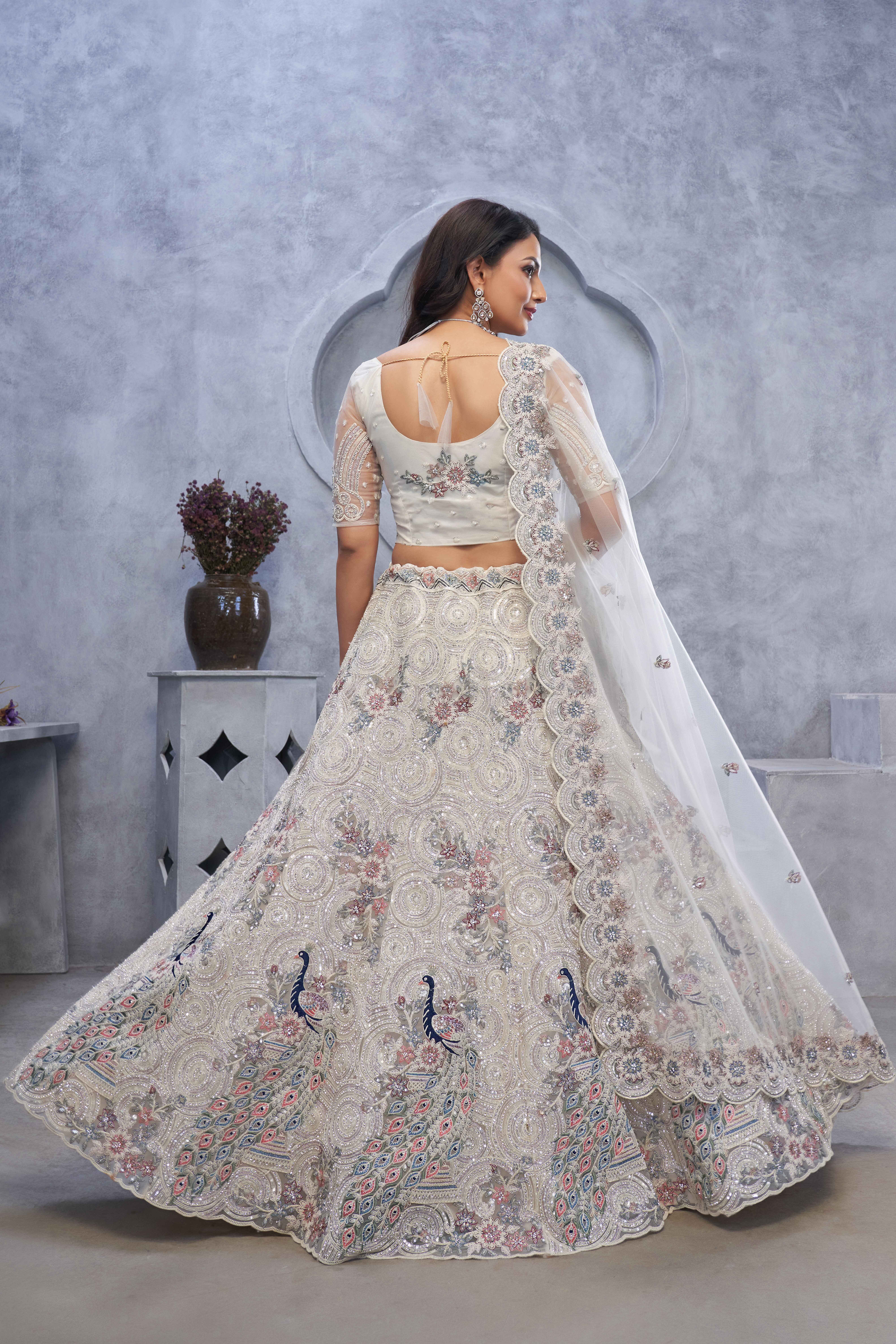 Eterna Heritage Embroidered Lehenga