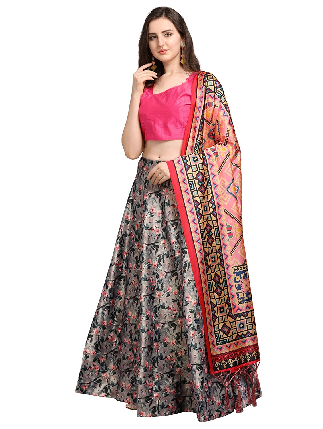 Rang Rasiya Designer Satin Silk Blend Lehenga with Silk Blouse in Multi color