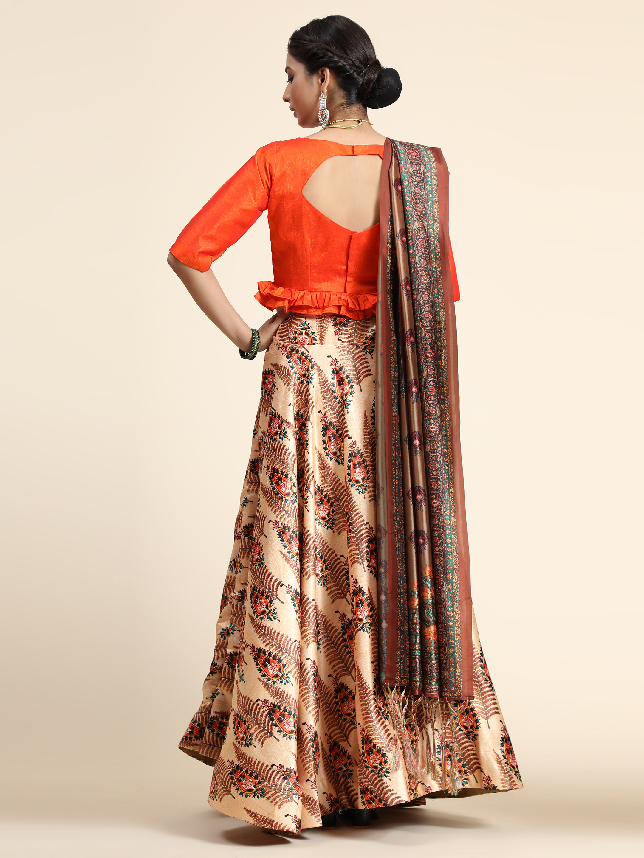 Rang Rasiya Designer Satin Silk Blend Purple Lehenga