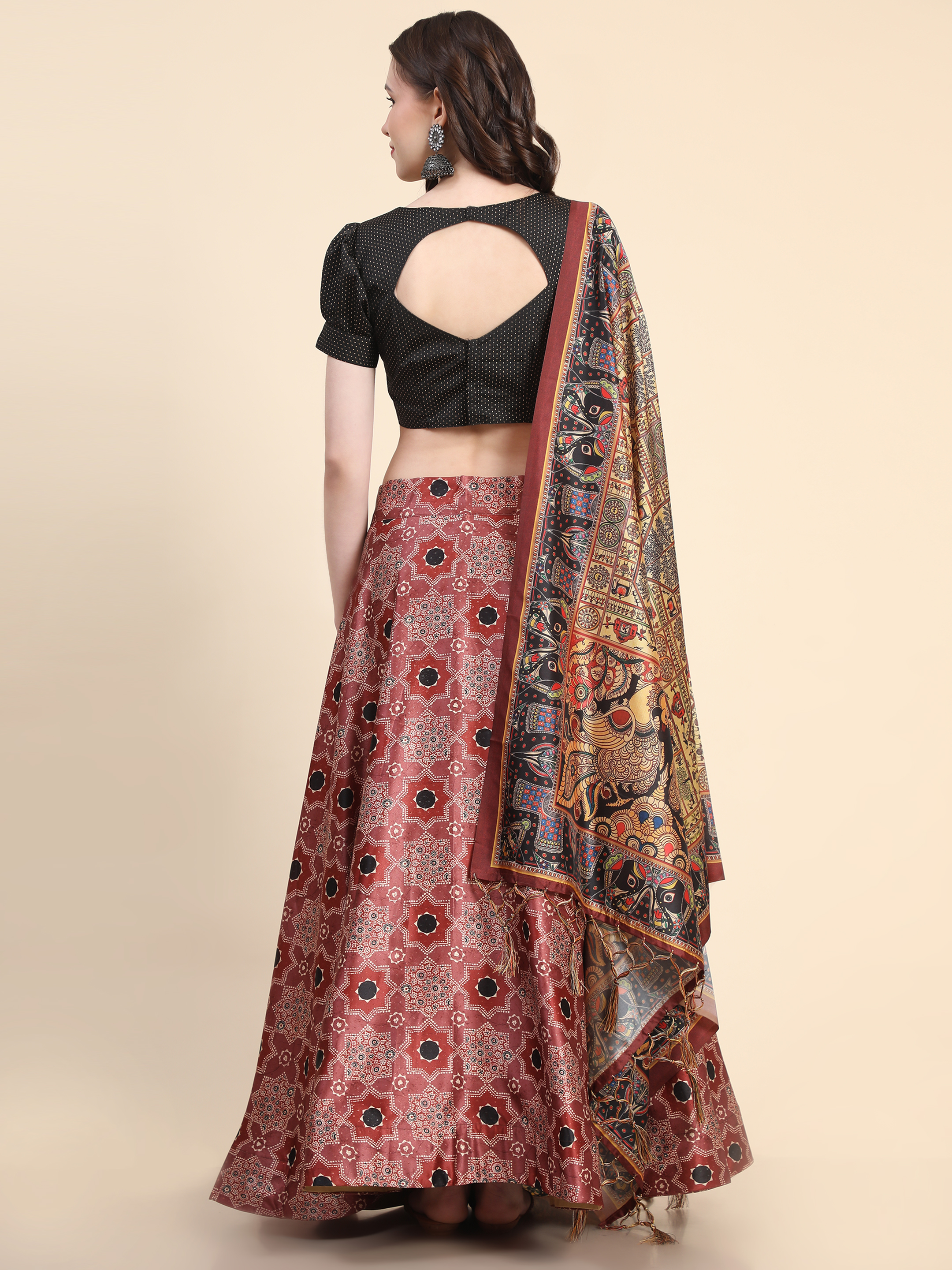 Rang Rasiya Designer Satin Silk Blend Purple Lehenga
