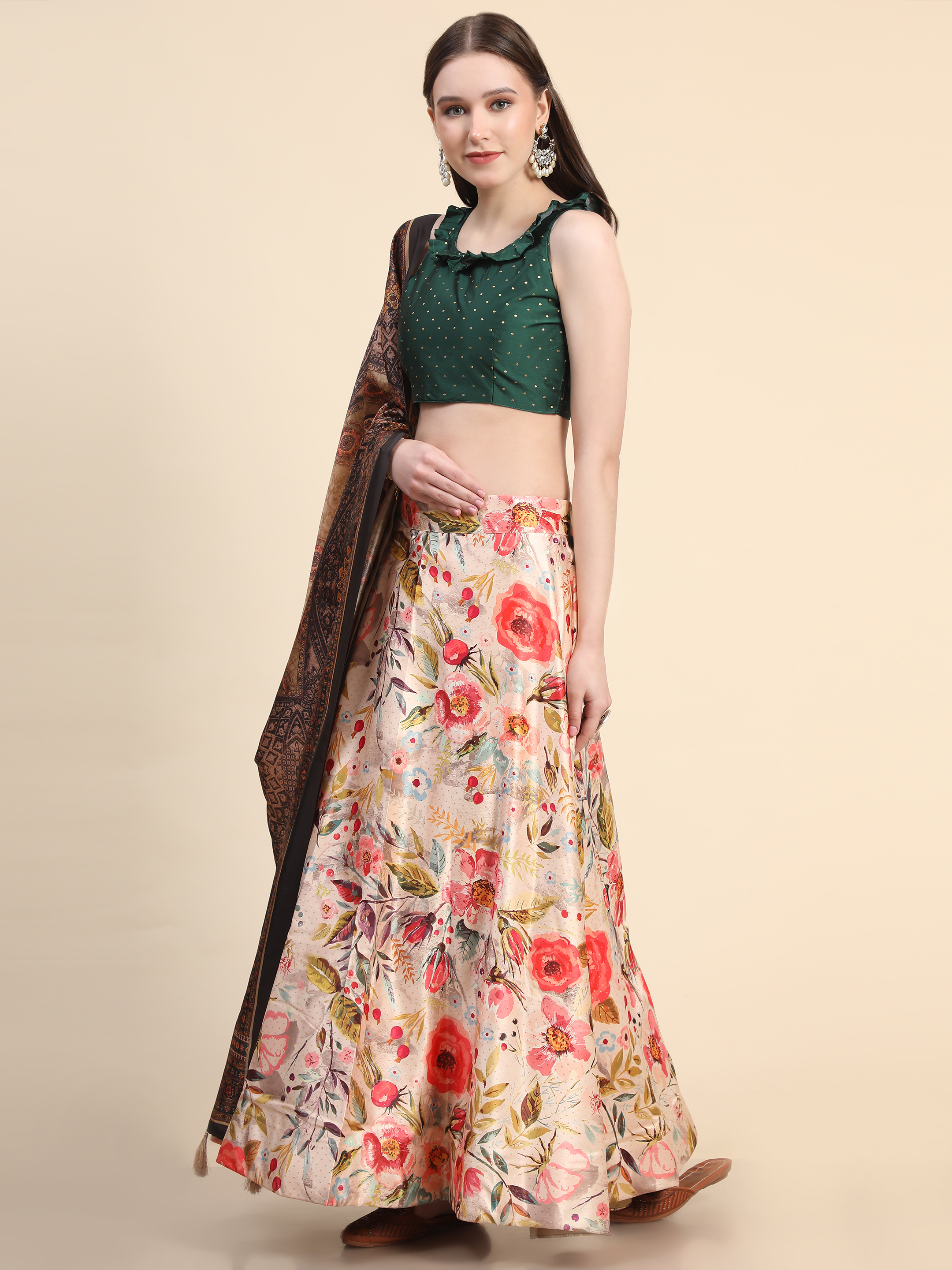 Rang Rasiya Designer Satin Silk Blend Purple Lehenga