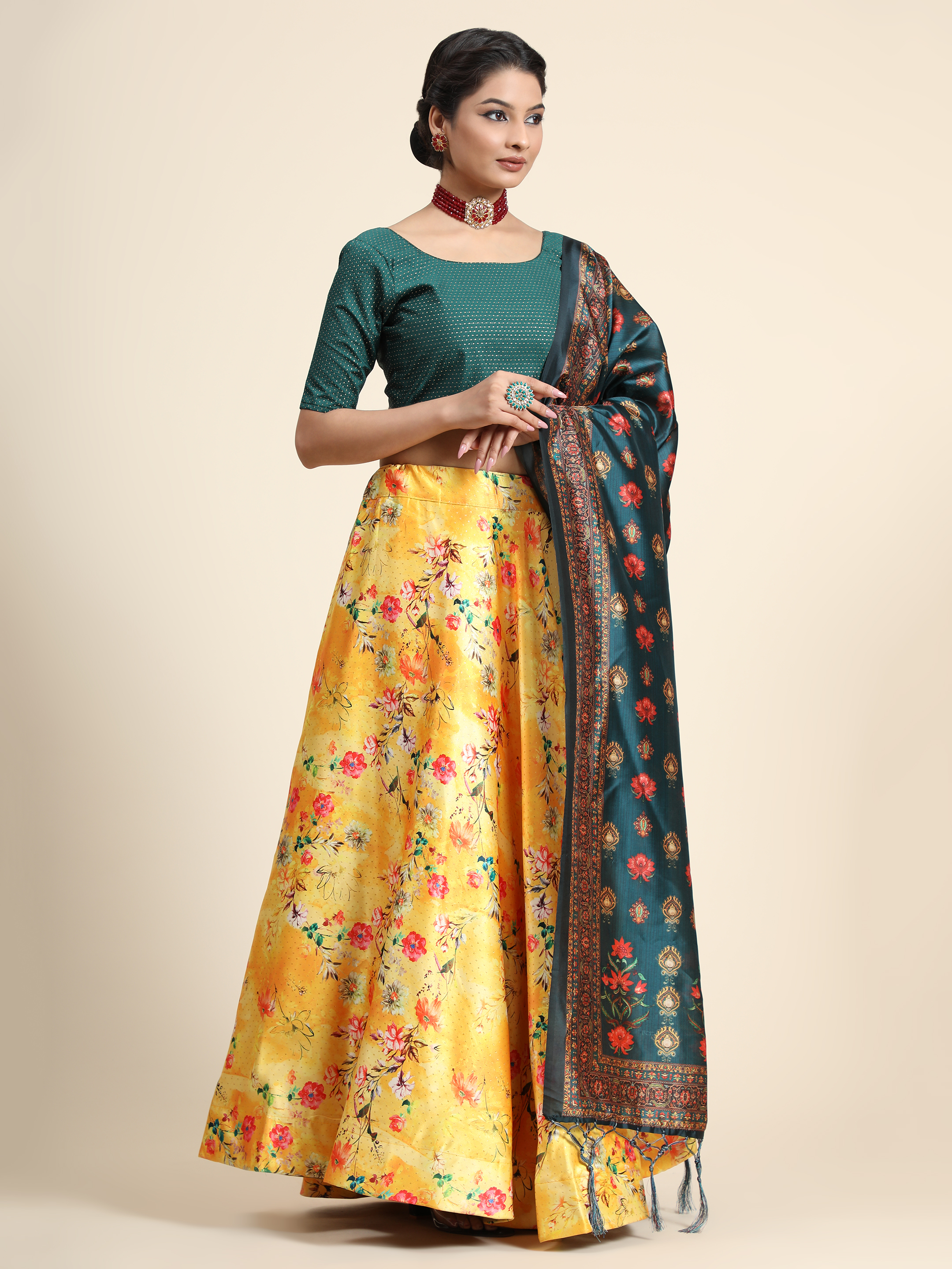 Rang Rasiya Designer Satin Silk Blend Purple Lehenga