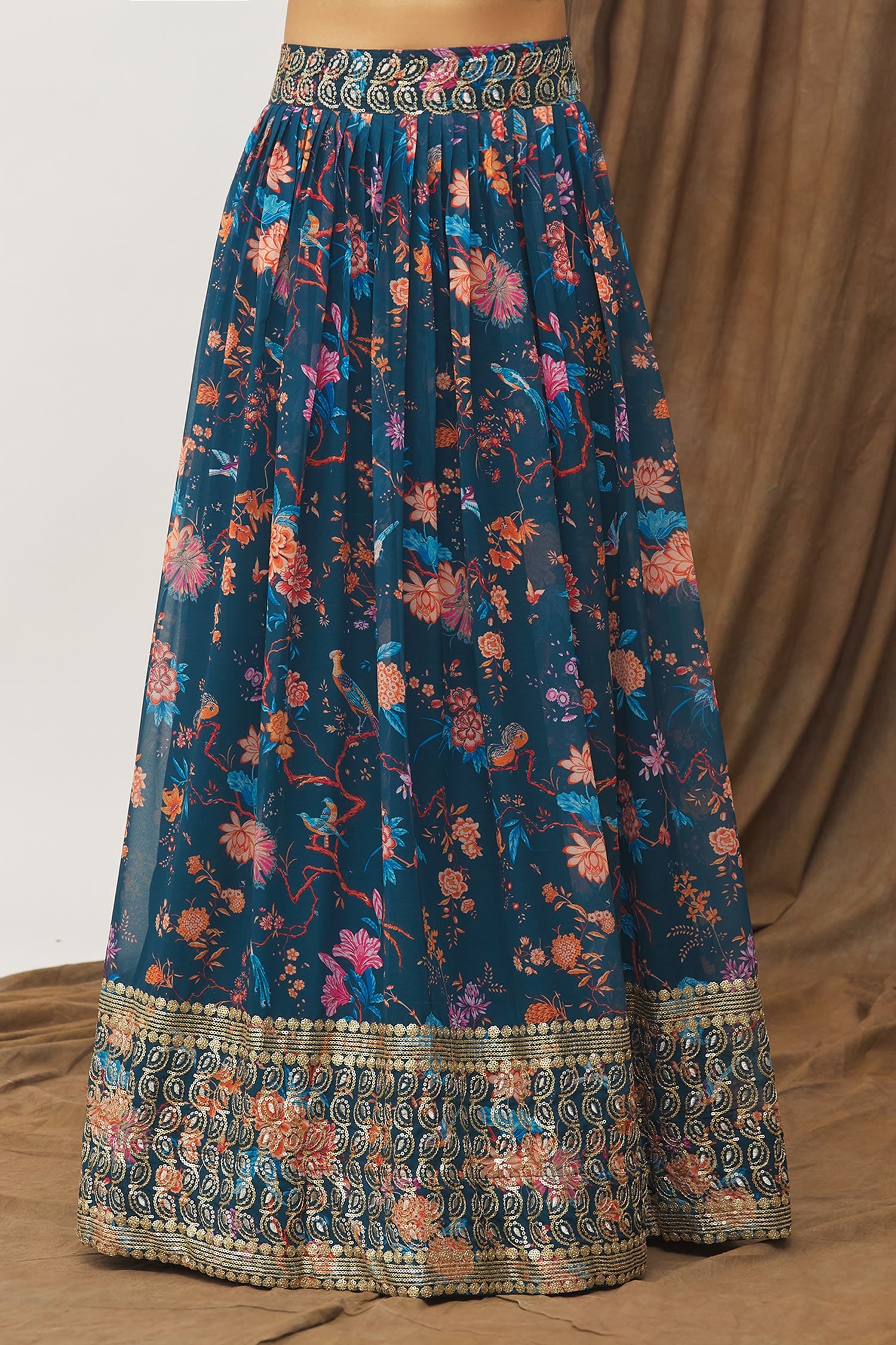 Romantic Hues Sky Color Lehenga